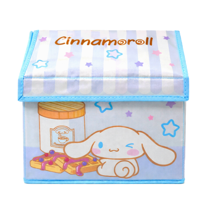 กล่องเก็บของ ขนาด 29x21x19 ซม. Cinnamoroll สีฟ้า 2 ลาย